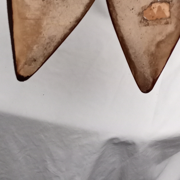 JIMMY CHOO Brown Suede Heels - Picture 5 of 9